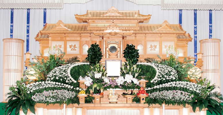 神道式（神葬祭）祭壇のイメージ