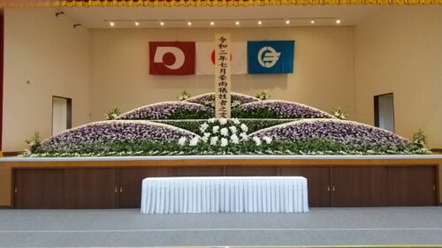 令和2年豪雨災害犠牲者追悼式